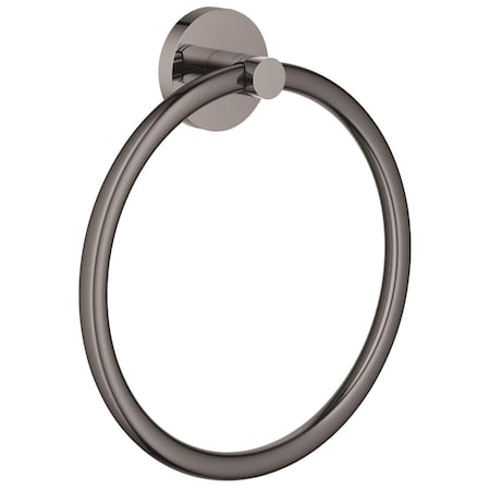 Grohe Grohe  Essentials Towel Ring, Hard Graphite 40365A01